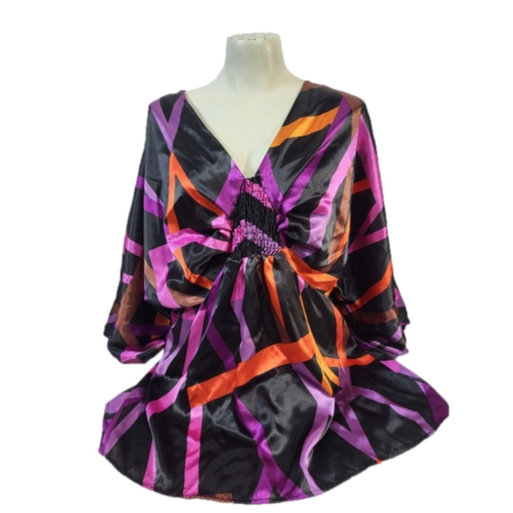 Lane Bryant Patterned Blouse